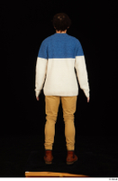  Pablo brown shoes brown trousers dressed standing sweater whole body 0005.jpg